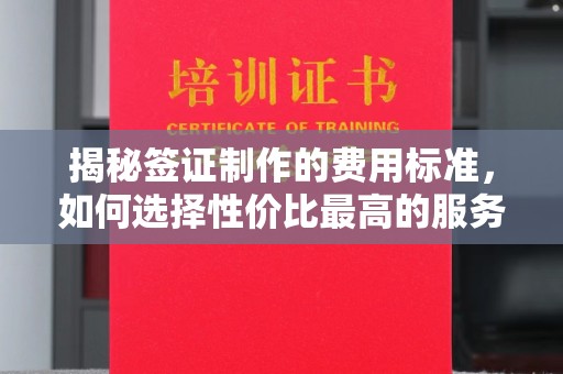 兰山揭秘签证制作的费用标准，如何选择性价比最高的服务？