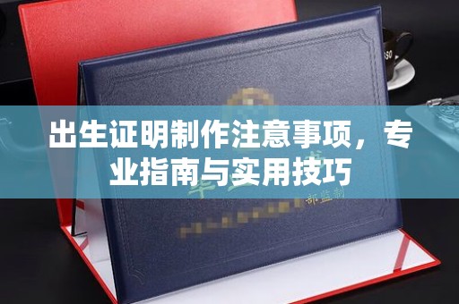 兰山出生证明制作注意事项，专业指南与实用技巧
