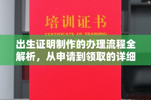 兰山出生证明制作的办理流程全解析，从申请到领取的详细指南