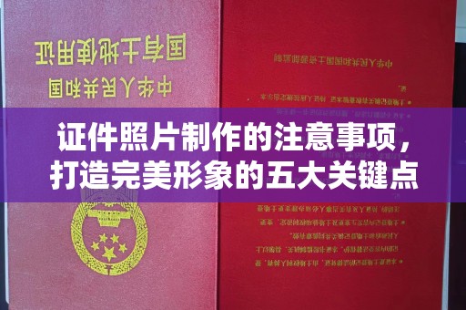 兰山证件照片制作的注意事项，打造完美形象的五大关键点