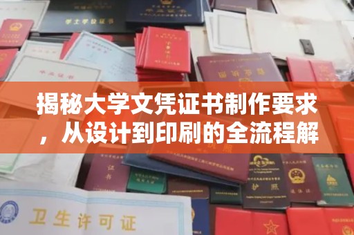 兰山揭秘大学文凭证书制作要求，从设计到印刷的全流程解析