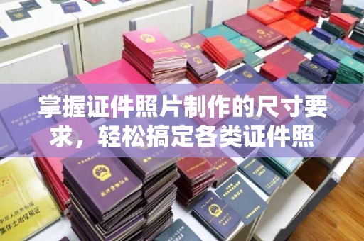 兰山掌握证件照片制作的尺寸要求，轻松搞定各类证件照