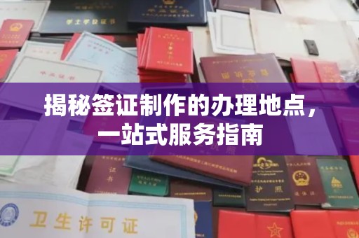 兰山揭秘签证制作的办理地点，一站式服务指南