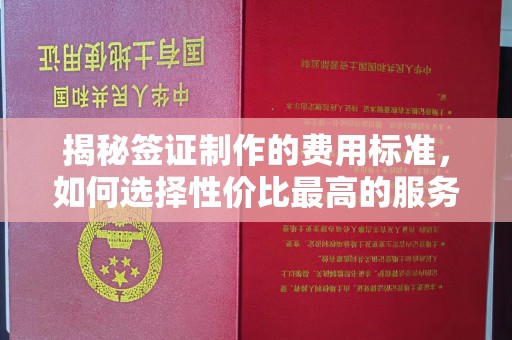 兰山揭秘签证制作的费用标准，如何选择性价比最高的服务？