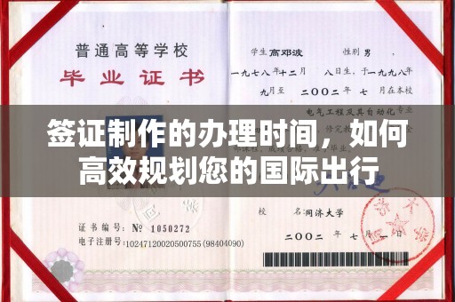 兰山签证制作的办理时间，如何高效规划您的国际出行