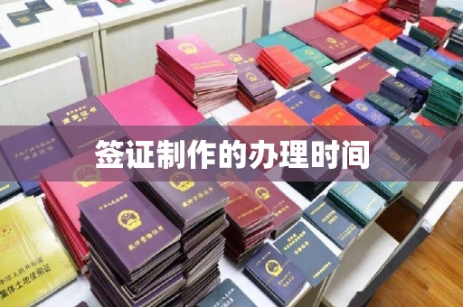 兰山签证制作的办理时间